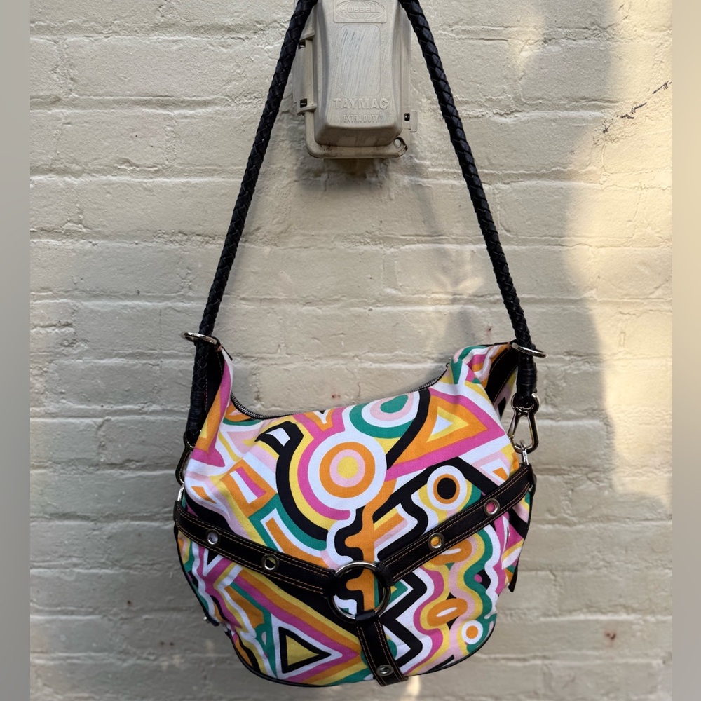 Gorgeous vintage Geometric Luella bag excellent condition